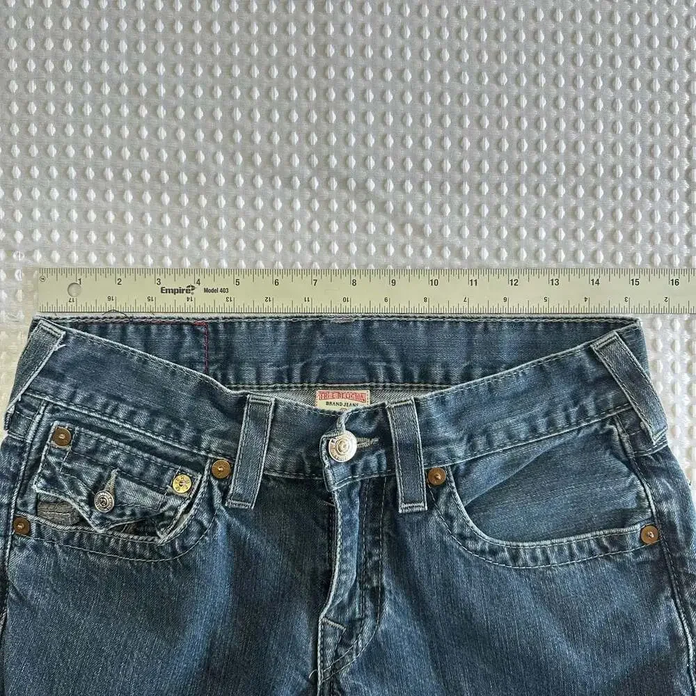 True Religion Ricky Section Men's Denim Jeans Blue Size 30